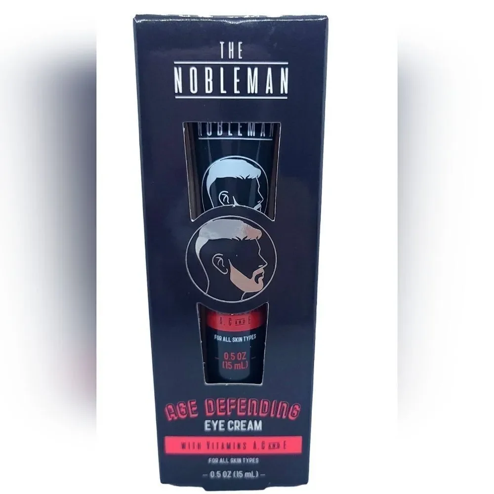 The Nobleman Men's Age Defending Eye Cream Vitamin A C E All Skin Types Skincare